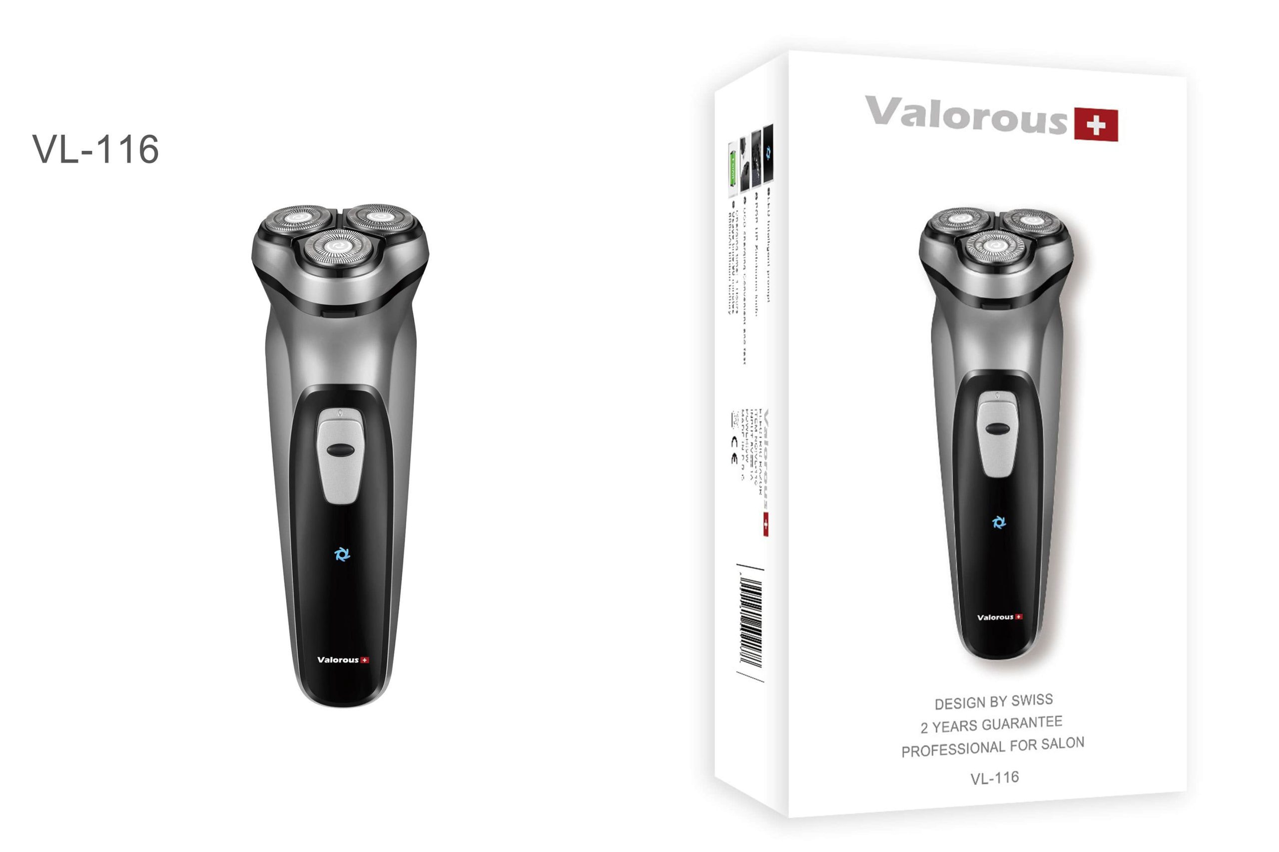 ماشین اصلاح حرفهای ولروس مدل Valorous VL-116 با تیغه تیتانیوم و باتری 600mAh - تصویر 4