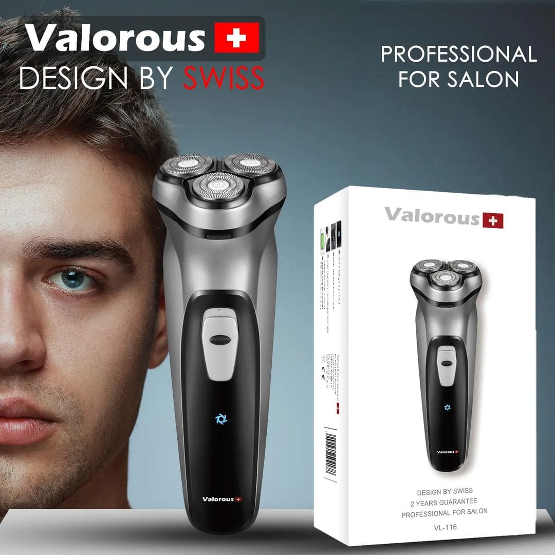ماشین اصلاح حرفهای ولروس مدل Valorous VL-116 با تیغه تیتانیوم و باتری 600mAh - تصویر 3