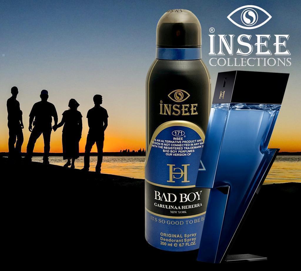اسپری مردانه اینسی بد بوی | Insee Bad Boy | حجم 260 میل