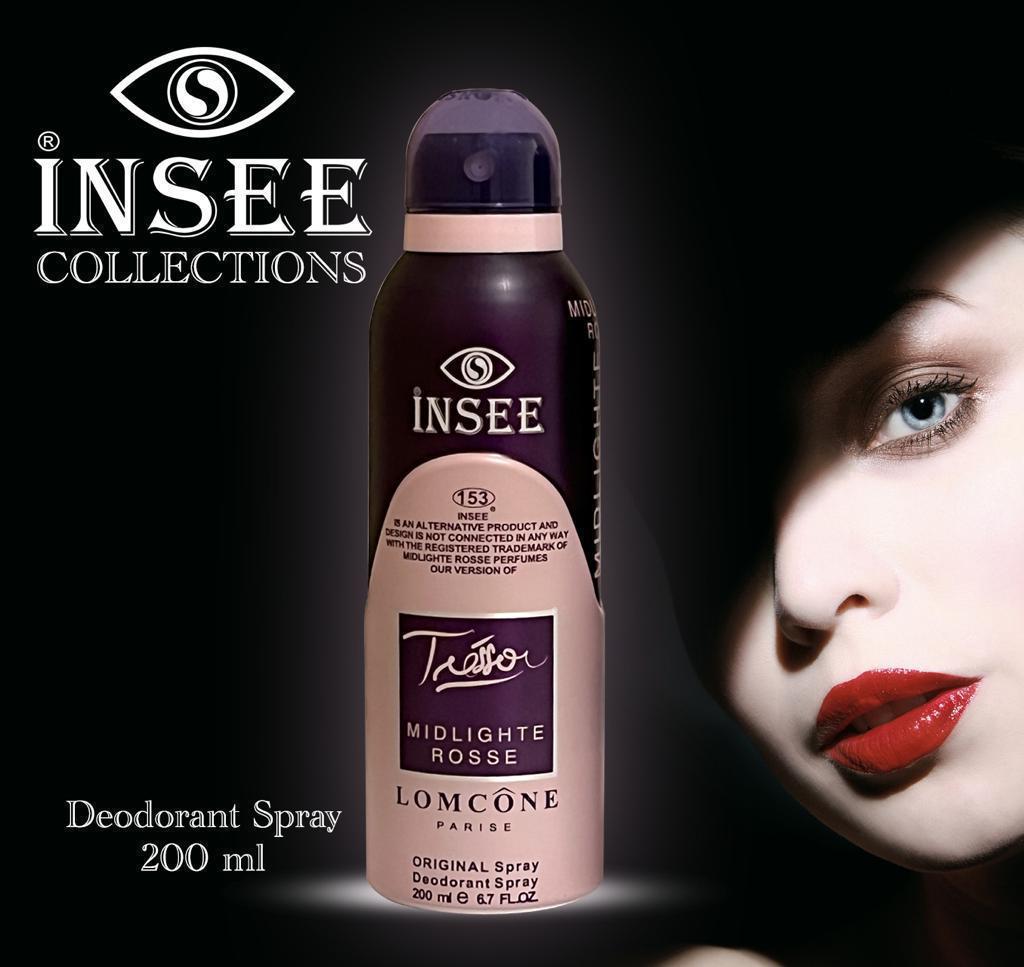 اسپری زنانه اینسی میدنایت رز | Insee Midnight Rose | حجم 200 میل
